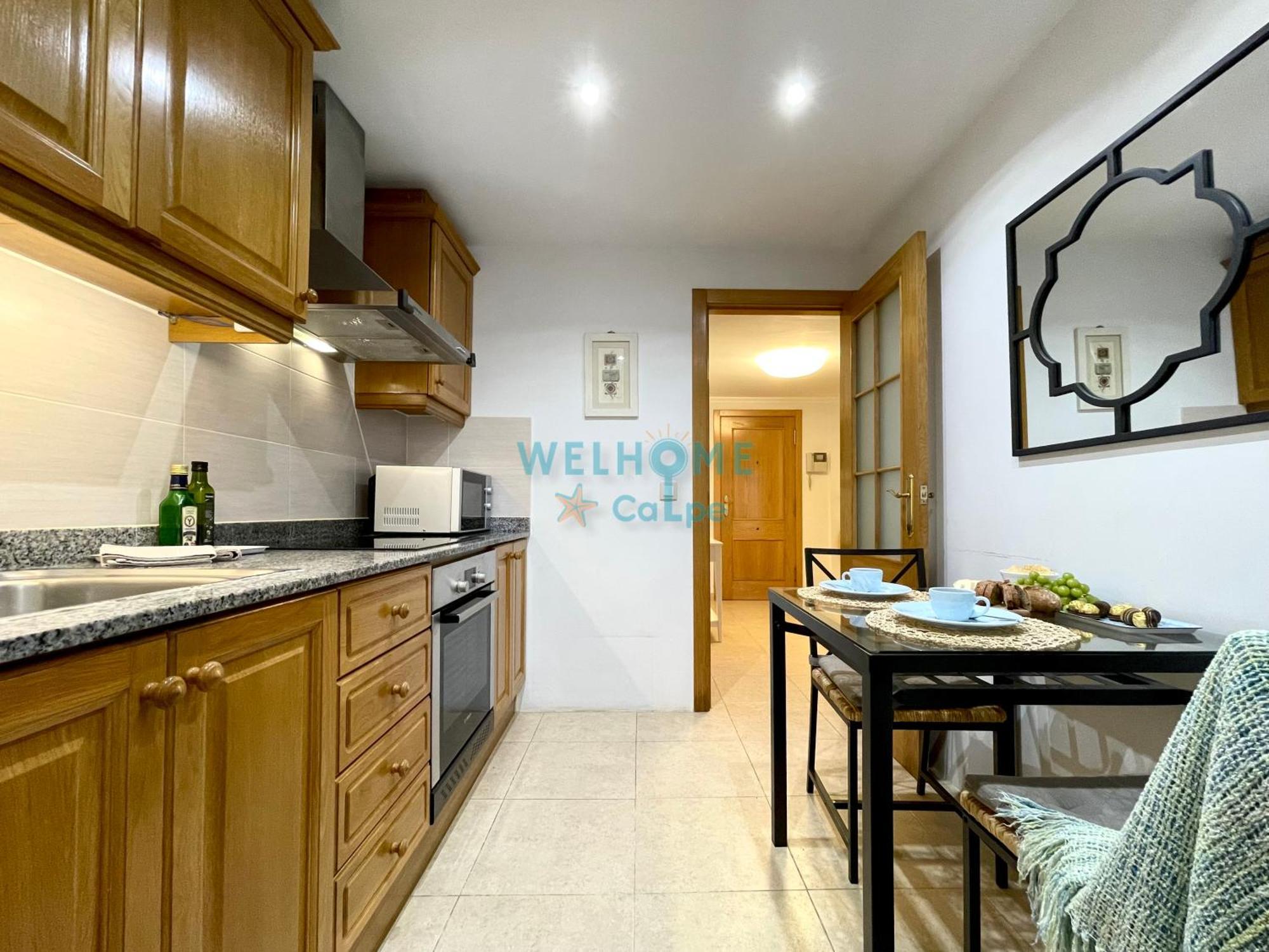 Manzana Bonito Y Comodo Apartamento Con Piscina Calpe Zewnętrze zdjęcie