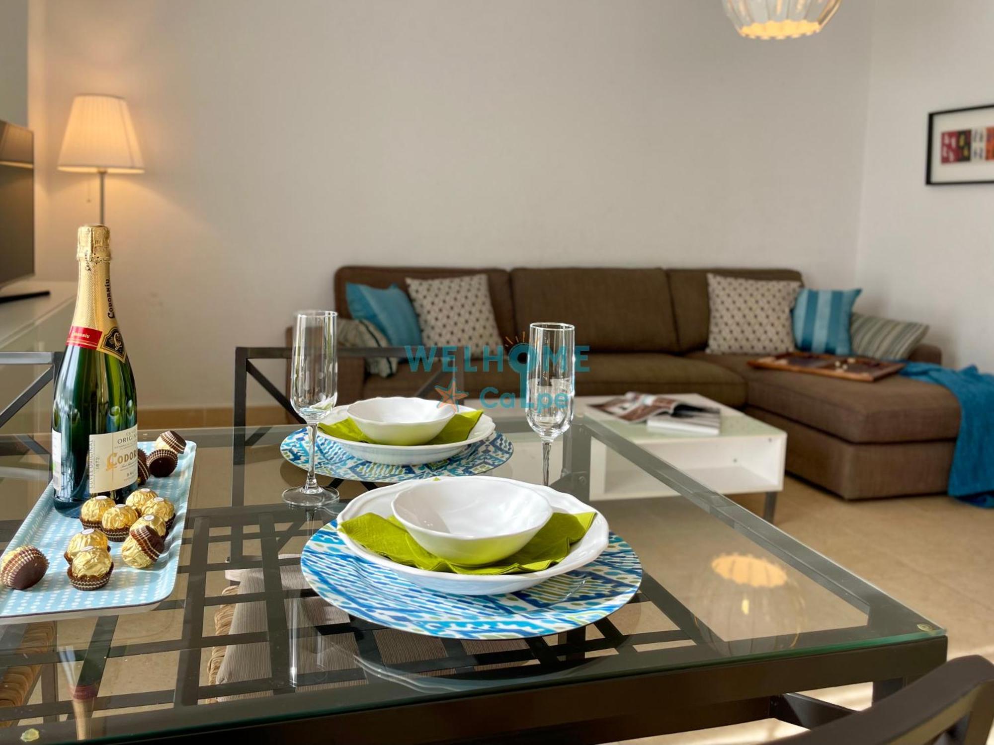 Manzana Bonito Y Comodo Apartamento Con Piscina Calpe Zewnętrze zdjęcie